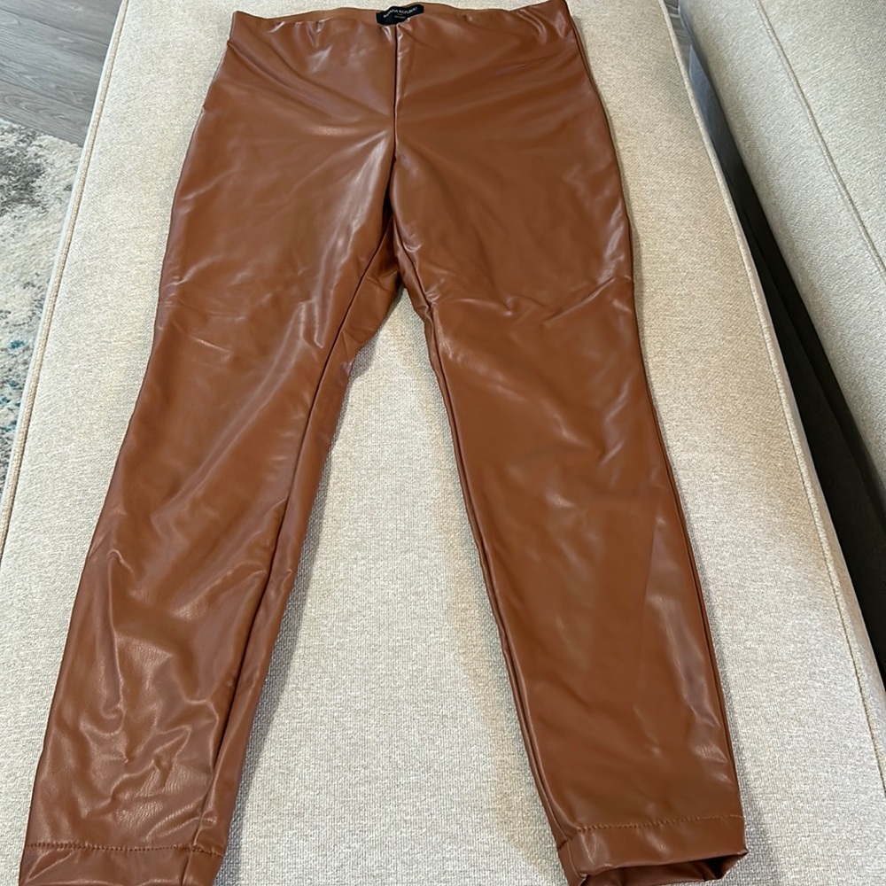 Banana Republic, Faux Leather Leggings, size Medium